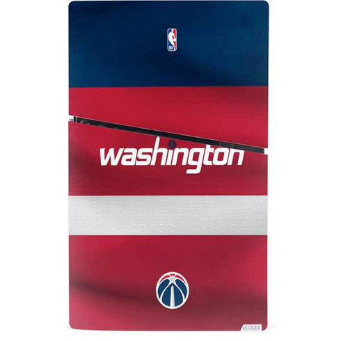 NBA Washington Wizards Jersey PS5 Slim Digital Edition Console Skin